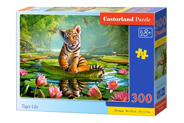 Castorland (B-030156) - "Tiger Lily" - 300 pezzi