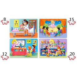 Castorland (B-041022) - "I Like my Job" - 8 12 15 20 pezzi