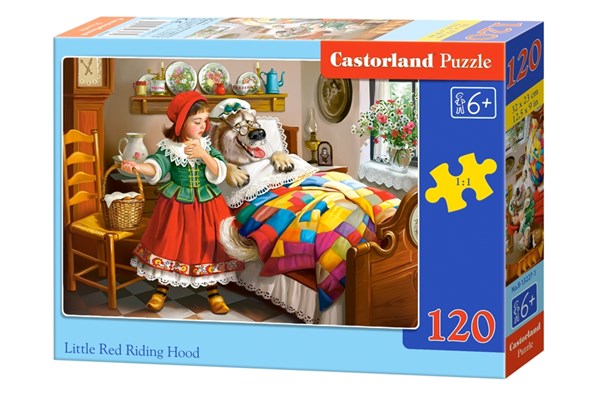 Castorland (B-13227) - "Little Red Riding Hood" - 120 pezzi