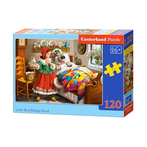 Castorland (B-13227) - "Little Red Riding Hood" - 120 pezzi
