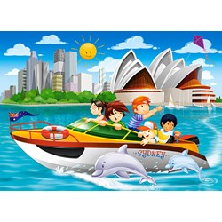Castorland (B-066025) - "Sydney" - 60 pezzi