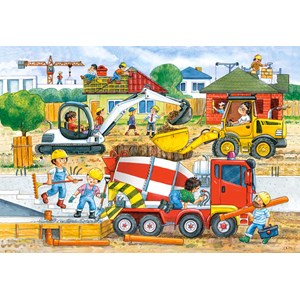 Castorland (B-040018) - "Construction site" - 40 pezzi