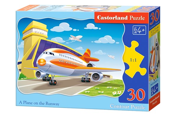 Castorland (B-03587) - "Plane" - 30 pezzi