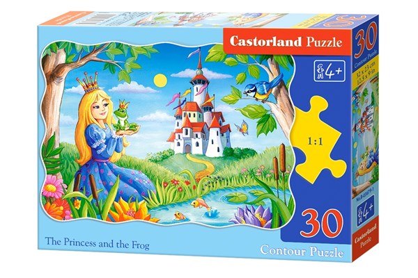 Castorland (B-03679) - "The princess and the Frog" - 30 pezzi