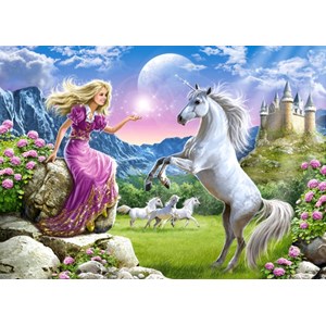 Castorland (B-018024) - "My Friend Unicorn" - 180 pezzi
