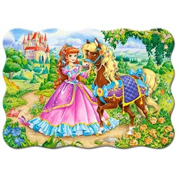 Castorland (B-03617) - "The Princess and her Horse" - 30 pezzi