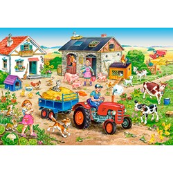 Castorland (B-040193) - "Life on the Farm" - 40 pezzi