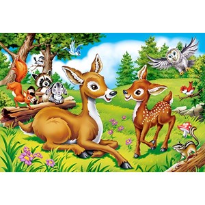 Castorland (B-040261) - "Dear Little Deer" - 40 pezzi