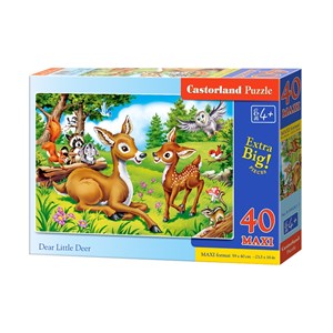 Castorland (B-040261) - "Dear Little Deer" - 40 pezzi