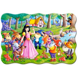Castorland (C-02320) - "Snow White" - 20 pezzi