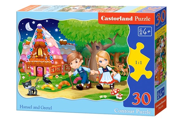 Castorland (B-03532) - "Hansel and Gretel" - 30 pezzi