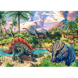 Castorland (B-13234) - "Dinosaurs" - 120 pezzi