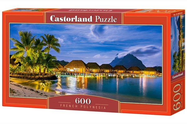 Castorland (B-060320) - "French Polynesia" - 600 pezzi