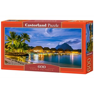 Castorland (B-060320) - "French Polynesia" - 600 pezzi