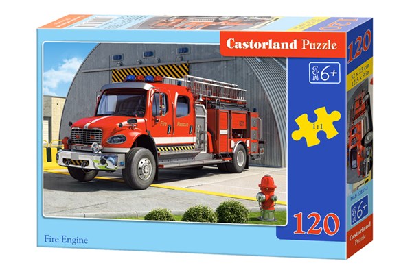 Castorland (B-12831) - "Fire Truck" - 120 pezzi