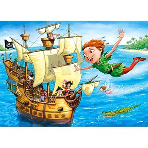 Castorland (B-13432) - "Peter Pan" - 120 pezzi