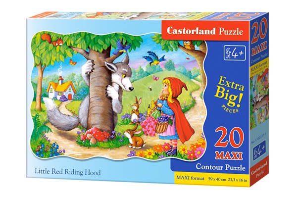Castorland (C-02337) - "Little Red Riding Hood" - 20 pezzi