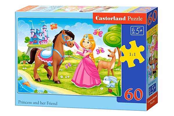 Castorland (B-06816) - "Princess and her Friend" - 60 pezzi