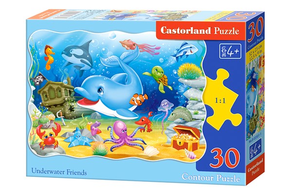 Castorland (B-03501) - "Underwater Friends" - 30 pezzi