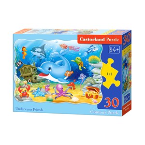 Castorland (B-03501) - "Underwater Friends" - 30 pezzi