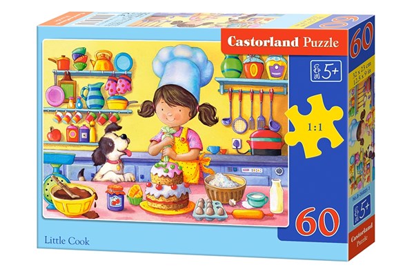 Castorland (B-06885) - "Little Cook" - 60 pezzi
