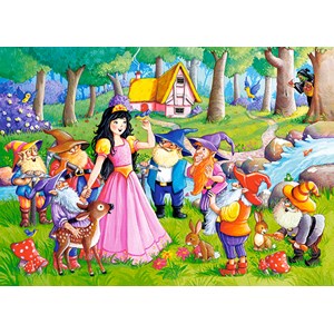 Castorland (B-066032) - "Snow White and the Seven Dwarfs" - 60 pezzi