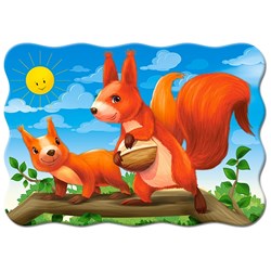 Castorland (B-03693) - "Squirrels" - 30 pezzi