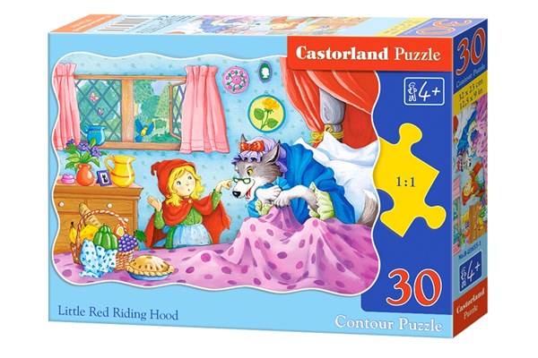 Castorland (B-03655) - "The Little Red Riding Hood" - 30 pezzi