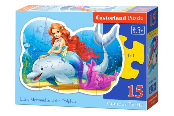 Castorland (B-015160) - "Little Mermaid" - 15 pezzi