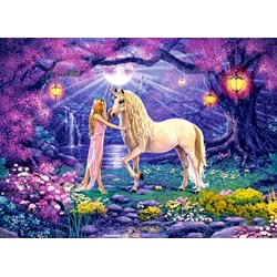 Castorland (B-030224) - "Unicorn Garden" - 300 pezzi