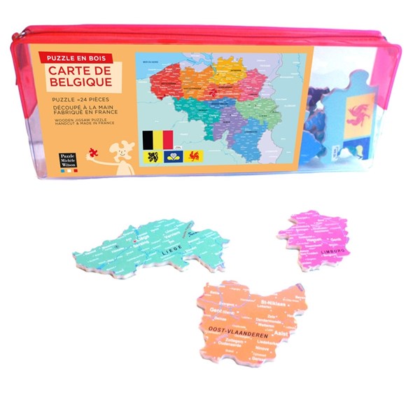 Puzzle Michele Wilson (W83-24) - "Belgium" - 24 pezzi