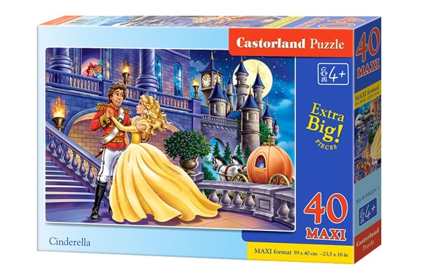 Castorland (B-040254) - "Cinderella" - 40 pezzi