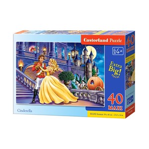 Castorland (B-040254) - "Cinderella" - 40 pezzi