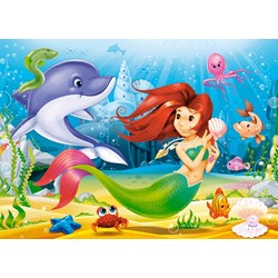Castorland (B-13210) - "Little Mermaid" - 120 pezzi