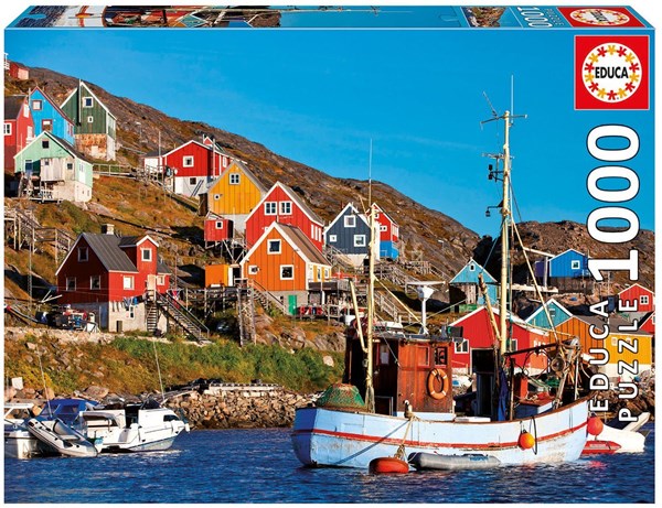 Educa (17745) - "Nordic Houses" - 1000 pezzi