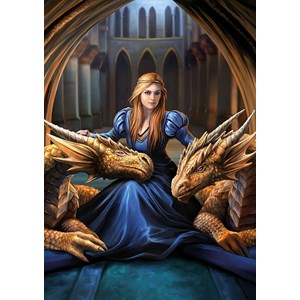Educa (17692) - Anne Stokes: "Fierce Loyalty" - 1000 pezzi