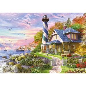 Educa (17677) - Dominic Davison: "Lighthouse in Rock Bay" - 4000 pezzi