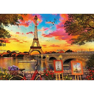 Educa (17675) - "Sunset in Paris" - 3000 pezzi