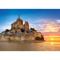 Educa (17665) - "Mont Saint Michel, France" - 1000 pezzi