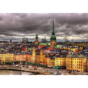 Educa (17664) - "Views of Stockholm, Sweden" - 1000 pezzi