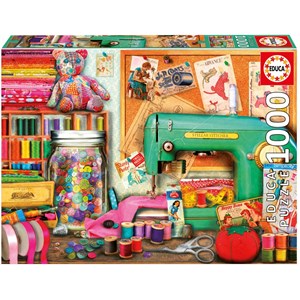 Educa (17660) - "Sewing corner" - 1000 pezzi