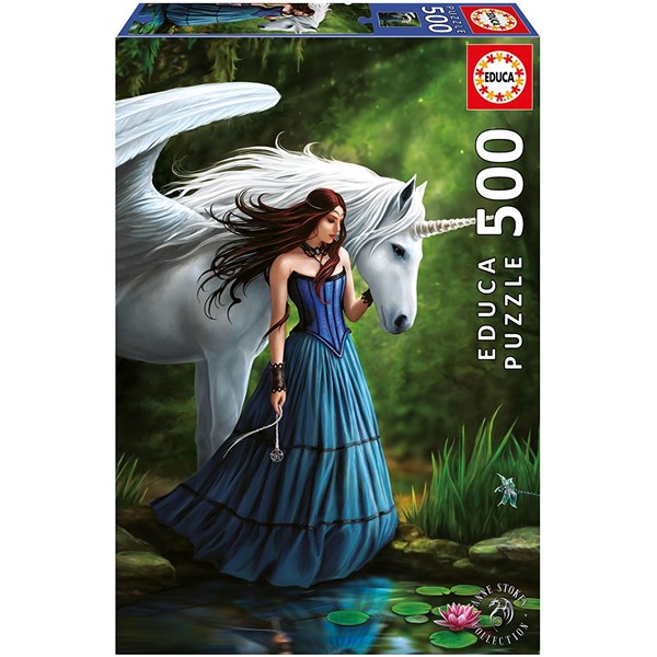 Educa (17652) - Anne Stokes: "Enchanted pool" - 500 pezzi