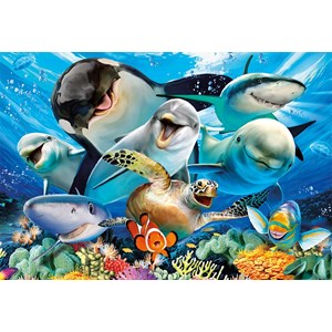 Educa (17647) - "Underwater selfies" - 500 pezzi