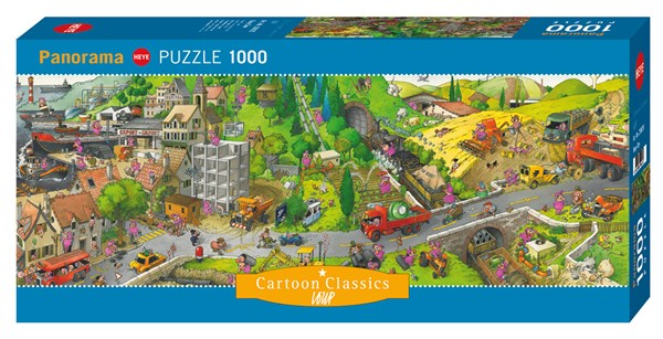 Heye (29835) - Jean-Jacques Loup: "Busy Day" - 1000 pezzi