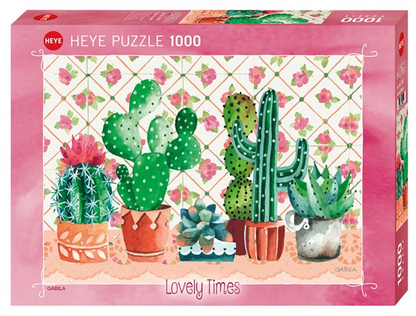 Heye (29831) - Gabila Rissone: "Cactus Family" - 1000 pezzi