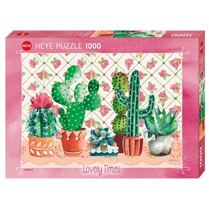 Heye (29831) - Gabila Rissone: "Cactus Family" - 1000 pezzi