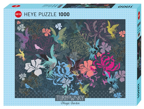 Heye (29822) - Turnowsky: "Birds & Flowers" - 1000 pezzi