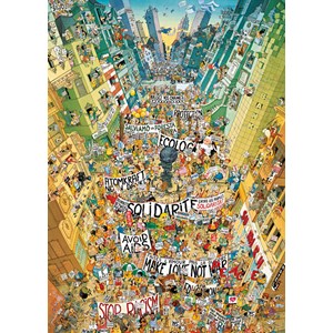 Heye (29820) - Marino Degano: "Protest!" - 2000 pezzi