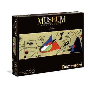 Clementoni (39264) - Joan Miro: "Woman and bird in the night" - 1000 pezzi