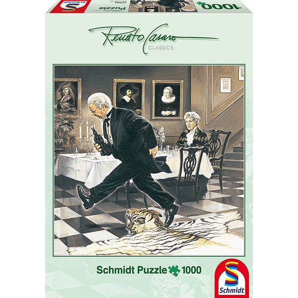 Schmidt Spiele (57293) - Renato Casaro: "Dinner for One" - 1000 pezzi